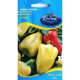 Spitzpaprika-Samen "Rédei Fehér" (Süß) 0,5g