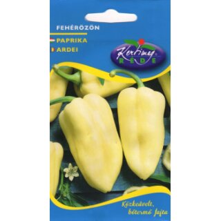 Spitzpaprika-Samen "Fehérözön" (Süß) 0,5g