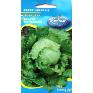 Eisbergsalat-Samen - Jégsaláta "Great Lakes 118" 3g