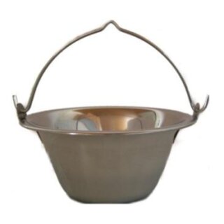 Edelstahl-Gulaschkessel 10 Liter