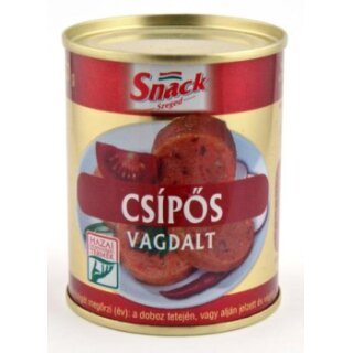 Scharfes Frühstücksfleisch - Csipös vagdalt 130g