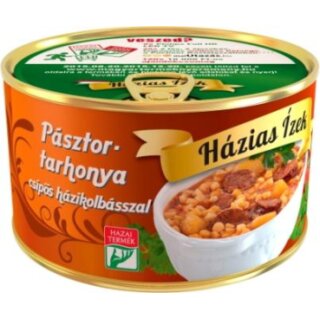 Tarhonya m. Kartoffeln u. scharfer Wurst - Pásztortarhonya csipös hazikolbásszal 400g