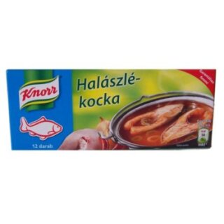 Knorr Fischsuppenwürfel - Halászlé kocka 120g