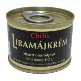 Chilis Libamájkrém - Scharfe Gänseleberpastete - 62g