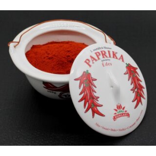 Keramik-Kessel mit Paprikapulver edelsüß 100 g