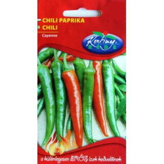 Chili Paprika-Samen - Cayenne (sehr scharf) 20 Stk.
