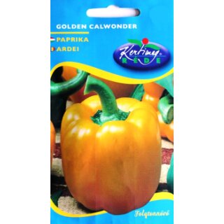 Paprika-Samen - Golden Calwonder (Süß) 1g